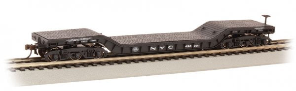 Bachmann Trains - 52 Center Depressed Flat Car New York Central #498991