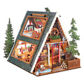DIY Hands Craft Miniature House Kit: A-Frame Cabin No. DG181