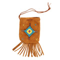 Fringed Suede Bag Kit- Leathercraft DIY Dice Jewelry Bag