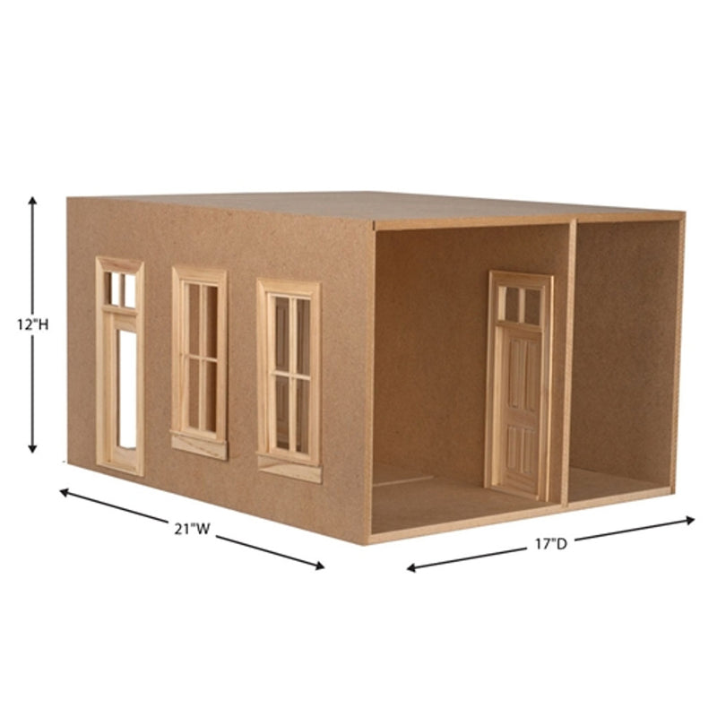 Houseworks Basic Single Story Townhouse Kit #91035