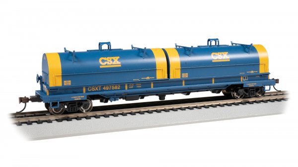 BAC71402 No.497582 HO Scale CSX 55 ft. Steel Coil Car with Load