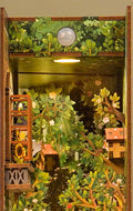 DIY Miniature House Book Nook Kit: Secret Garden