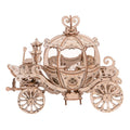 Hands Craft 3D Laser Cut Wooden Puzzle: Pumpkin Carriage No. TG302