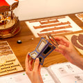 3D Wooden Puzzle: Classic Carousel