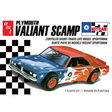 AMT AMT1171M Skill 2 Model Kit Plymouth Valiant Scamp Kit Car 1 by 25 Scale Model