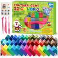 Top Shop Polymer Clay 32 Colors Sculpting & Molding Clay Set