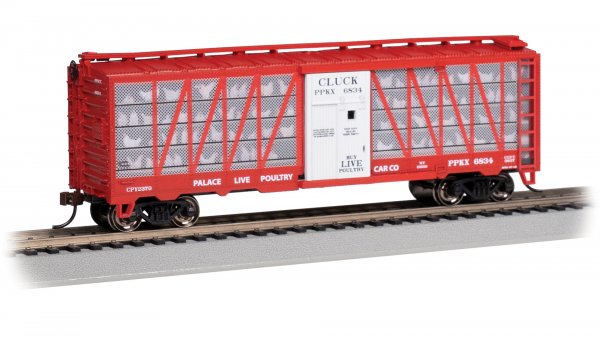 BAC15907 HO Scale Palace Live Poultry Cluck Model Trains - No.6834
