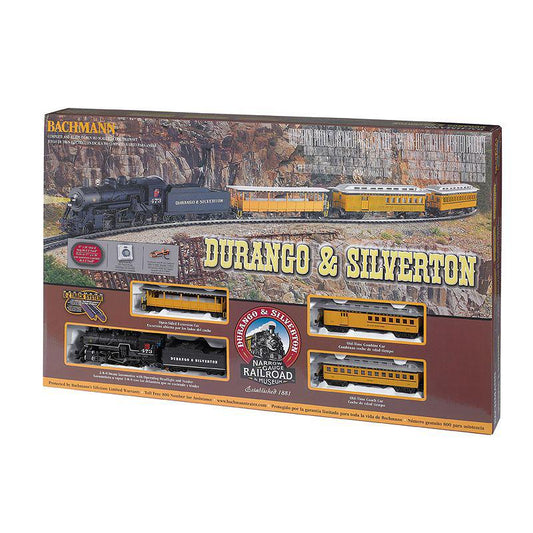Bachmann Trains HO Scale Durango & Silverton Ready to Run Electric Train Set
