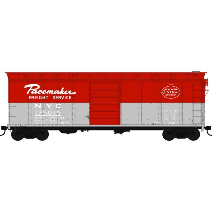 Bow43165 HO Scale 40 ft. Single-Door Boxcar York Central No. 175073 Model Train