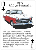 Classic American Rides Playing Cards