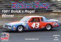 SJMRPB1981D No. 43 1-24 Richard Petty Plastic Model Kit for 1980 Buick Regal Winner