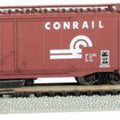 Bachmann N Gauge Cleaning 50’ Plug Door Box Car Conrail