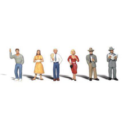 Woodland Scenics WS 2121 Pedestrians-N Scale