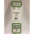 Evergreen Scale Models 250 Z-Channel (6.3mm) (2)