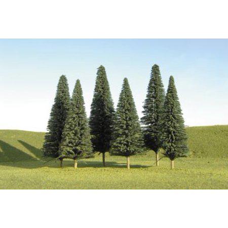 Bachmann 32201 O Scale 8 10 pine Trees Scenescapes (3 pk)