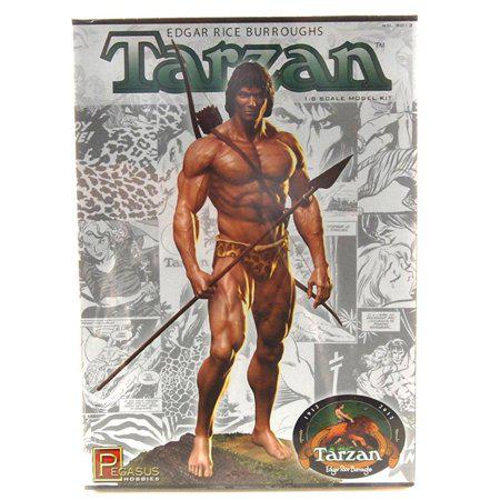 Pegasus Hobbies Edgar Rice Burroughs Tarzan 1:9 Scale Model Kit
