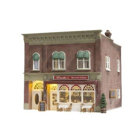 Woodland Scenics Landmark Structures Built & Ready Emilio S Italian Restaurant