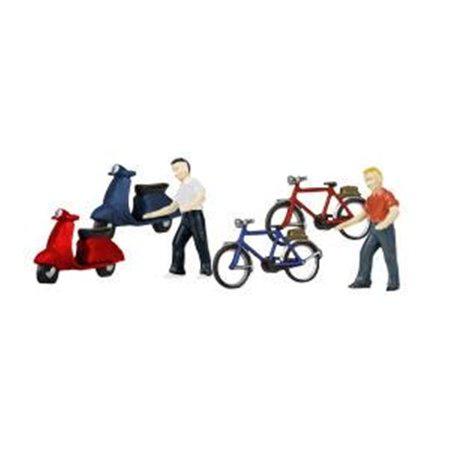 Lionel HO Bicycles & Scooters
