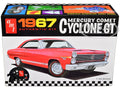 1386 Skill 2 Model Kit 1967 Mercury Comet Cyclone GT 1-25 Scale Model1378 1/25 Scale 1951 Chevrolet Fleetline 2-in-1 Skill 2 Model Kit  by AMT