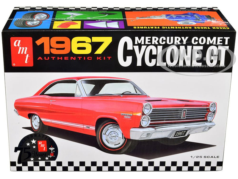 1386 Skill 2 Model Kit 1967 Mercury Comet Cyclone GT 1-25 Scale Model1378 1/25 Scale 1951 Chevrolet Fleetline 2-in-1 Skill 2 Model Kit  by AMT