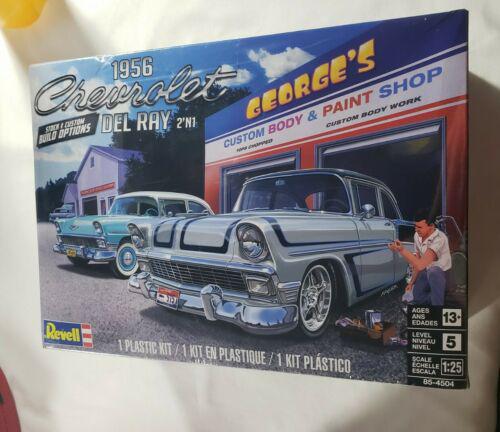 Revell 1956 Chevy Del Ray 2N1 Model Car Kit 1:25 Scale 153-Piece Skill Level 5 Plastic Model Building Kit