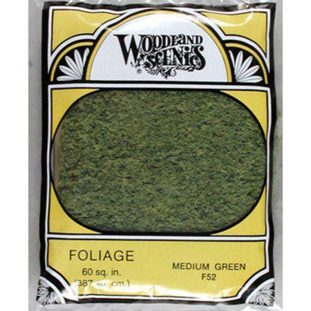 Woodland Scenics Foliage Bag Medium Green F52