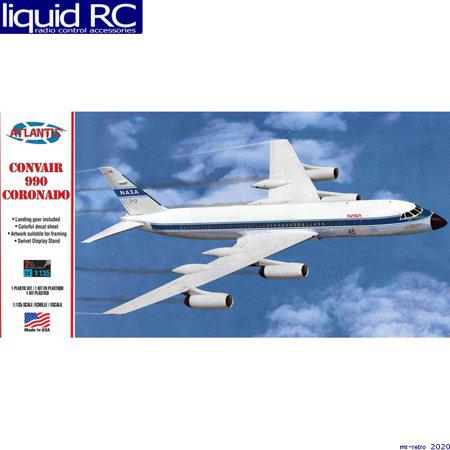 Atlantis Models AANH254 1-135 Scale Convair 990 Jet Airliner Plastic Figures
