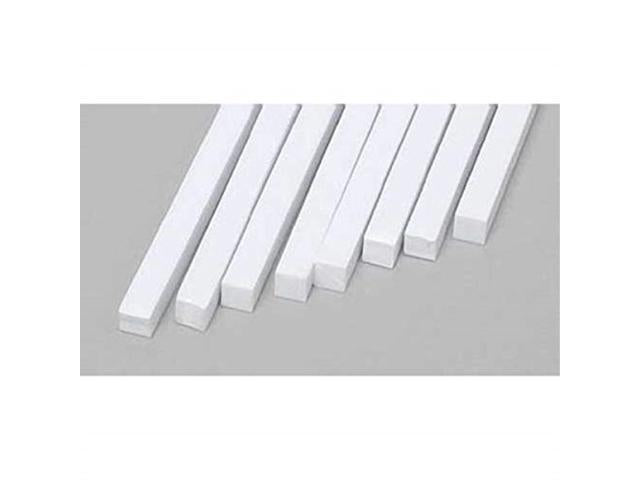 Evergreen Scale Models Strip .100 x .100 8 EVG175 Plastic Building Supplies