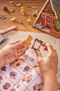 DIY Hands Craft Miniature House Kit: A-Frame Cabin No. DG181