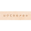 Funtime Stamp Set- Leathercraft Tooling Symbol Shapes