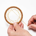 Mini Dreamcatcher Leathercraft Kit - Kids Home DIY Project 8 Pack N0. C4243-08