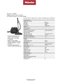 Miele Boost CX1 Cat & Dog Canister Vacuum Obsidian Black - SNCE0 Free Shipping