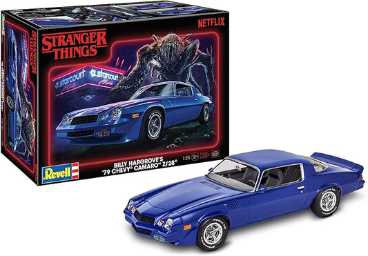 Level 4 Model Kit Billy Hargroves 1979 Chevrolet Camaro Z/28 "Stranger Things" (2016-Current) TV Series 1/24 Scale Model by Revell