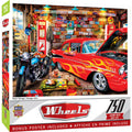 Wheels - Retro Garage 750 Piece Puzzle