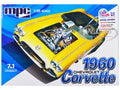 1002 1/25 Scale Model 1960 Chevrolet Corvette 7-in-1 Skill 2 Model Kit by MPC
