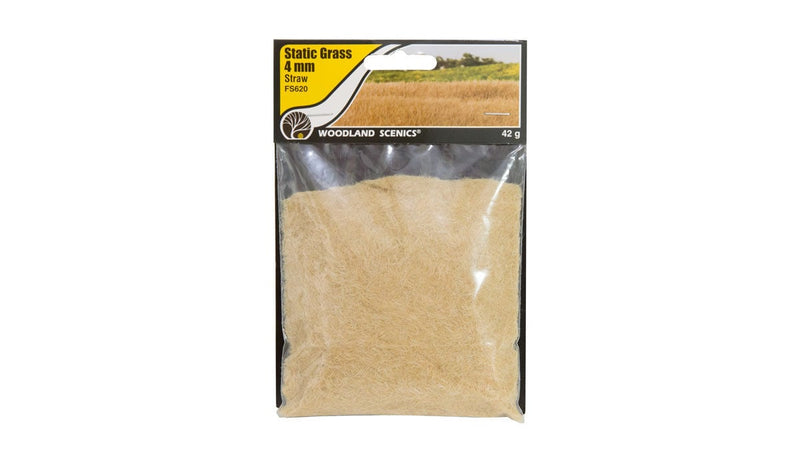 Woodland Scenics Static Grass Straw Color 4mm  NO. FS620