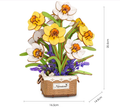 Rolife 3D Wooden Flower Puzzle: Narcissus No.TF002