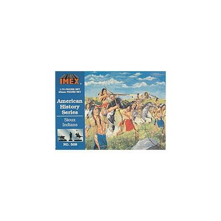 508 1/72 Sioux Indians Multi-Colored