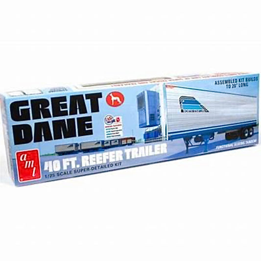 AMT Great Dane 40 FT. Reefer Trailer 1/25th Scale