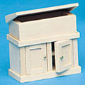 HouseWorks 1/12 Shaker Dry Sink Circa 1810-1820 Wood Kit Item 13107
