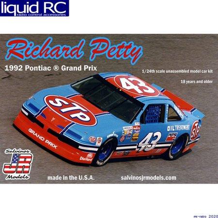 Salvinos JR Models RPGP1992A 1/24 Richard Petty #43 1992 Pontiac Grand Prix Plas