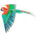 Metal Earth Parrot Jubilee Macaw Color Metal Model Kit No. ICX118