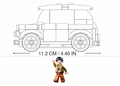 Sluban Mini Car Building Brick Kit (113 pcs)