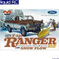 Moebius Models 2568 1972 F0RD F-250 4x4 with Snow Plow Plastic Model Kit