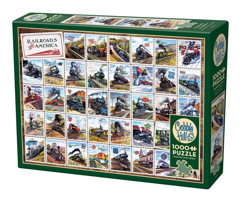 Railroads of America 1000pc puzzle