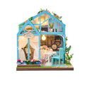 Hands Craft DIY Miniature House Kit: Tea Loft Cottage No. MIN107