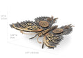 Metal Earth Steampunk Butterfly Steel Model Kit No. ME1021