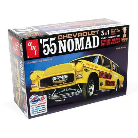 Skill 2 Model Kit 1955 Chevrolet Nomad 3-in-1 Kit Series Model by AMT