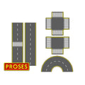 Bachmann 39125 N Scale UV Printed PVC Asphalt Road Set