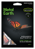 Metal Earth Monarch-Butterfly Color Steel Model Kit No. MMS123